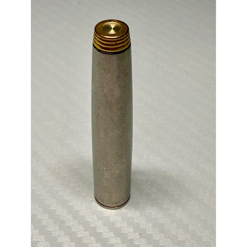 Parker 75 Pen Cap Vintage Brushed Stainless Gold Trim Arrow Clip PE-8957-1 - Picture 3 of 9